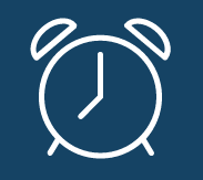 imagen de reloj despertador de color blanco