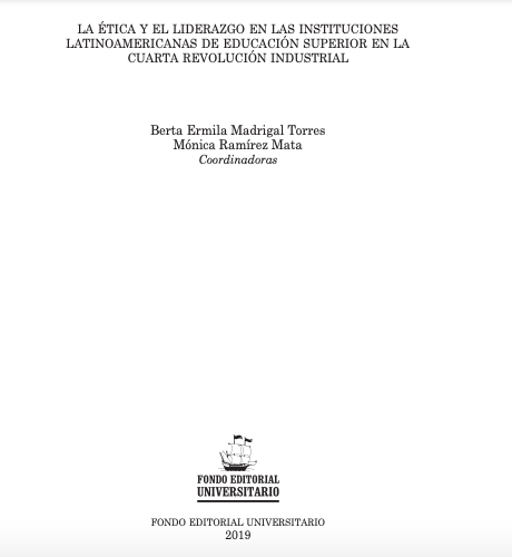 Portada del libro Ética y el liderzago en las instituciones latinoamericanas de educacion superior en la cuarta revolución industrial
