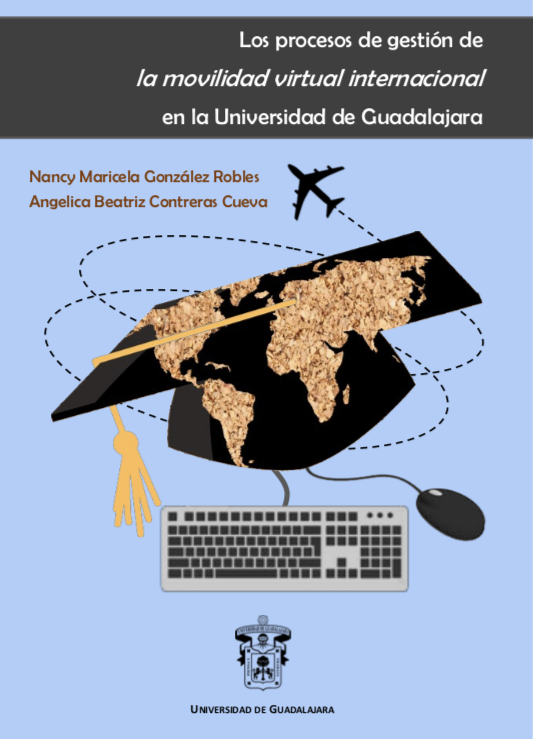 Portada del libro Procesos de gestión la movilidad virtual internacional en la Universidad de Guadalajara